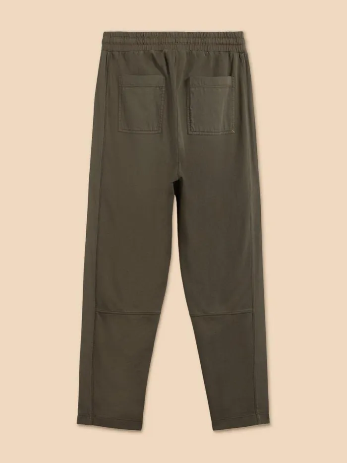 White Stuff TROUSERS Jersey Ava Jogger Khaki Green 8211 Women White Stuff TROUSERS Jersey Ava Jogger Khaki Green 8211 Women