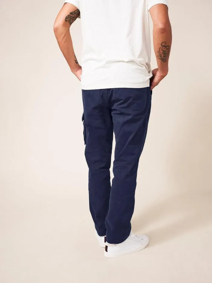 White Stuff TROUSERS Kegworth Organic Cargo Trouser Dark Navy 8211 Men White Stuff TROUSERS Kegworth Organic Cargo Trouser Dark Navy 8211 Men