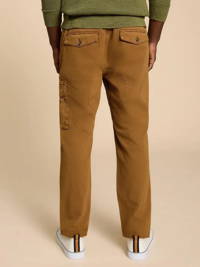 White Stuff TROUSERS Kegworth Organic Cargo Trouser Dark Tan 8211 Men White Stuff TROUSERS Kegworth Organic Cargo Trouser Dark Tan 8211 Men