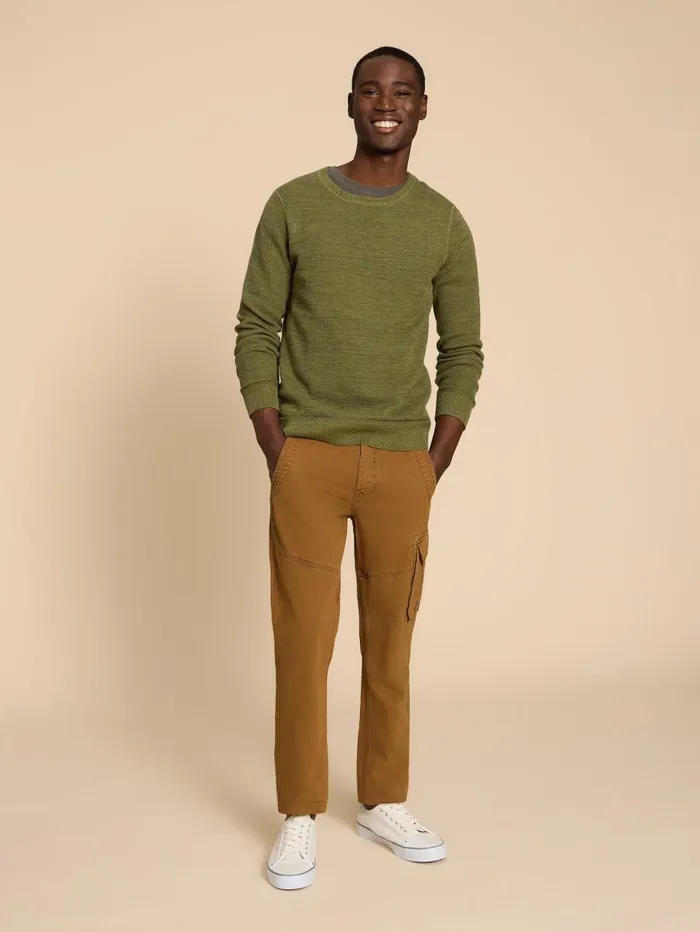 White Stuff TROUSERS Kegworth Organic Cargo Trouser Dark Tan 8211 Men White Stuff TROUSERS Kegworth Organic Cargo Trouser Dark Tan 8211 Men