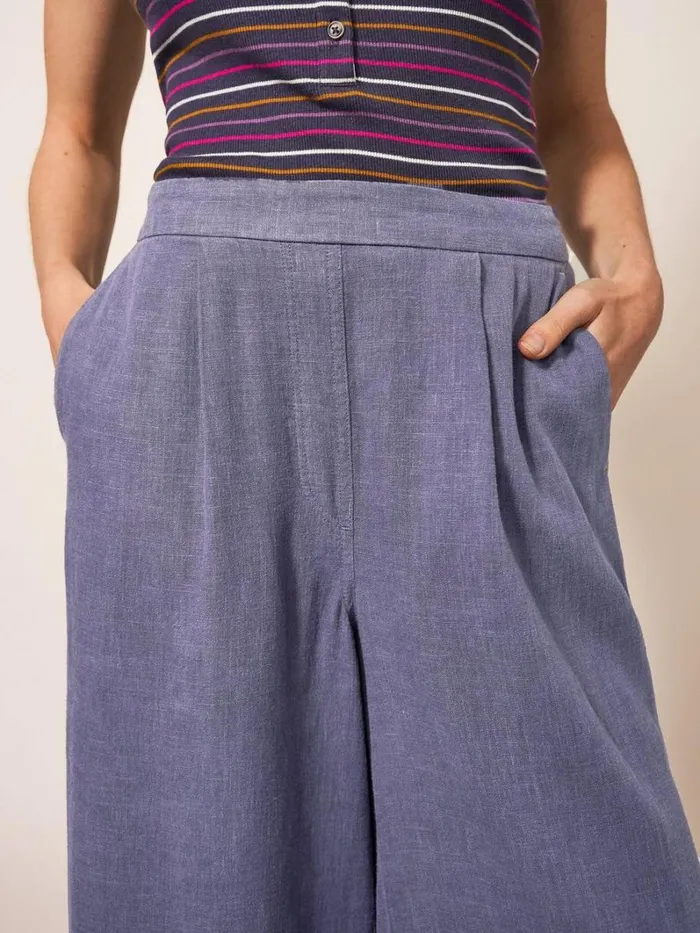 White Stuff TROUSERS Lisette Cullotte Dusty Purple 8211 Women White Stuff TROUSERS Lisette Cullotte Dusty Purple 8211 Women