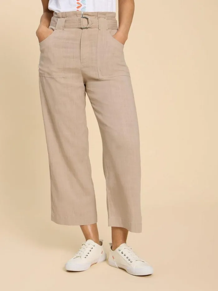 White Stuff TROUSERS Teakie Tencel Linen Trouser Light Natural 8211 Women White Stuff TROUSERS Teakie Tencel Linen Trouser Light Natural 8211 Women