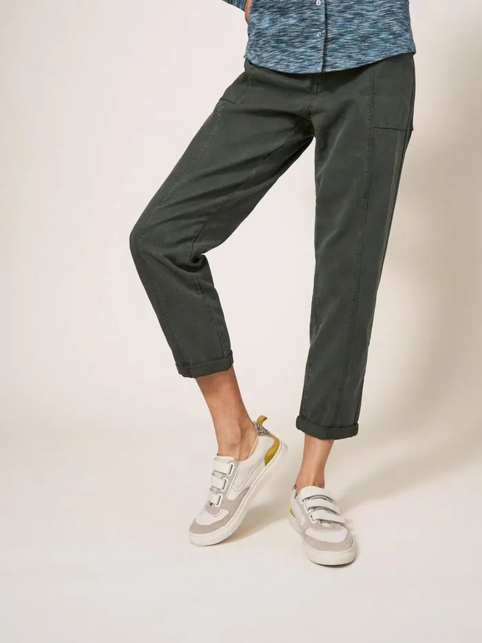 White Stuff TROUSERS Thea Trouser Khaki Green 8211 Women White Stuff TROUSERS Thea Trouser Khaki Green 8211 Women