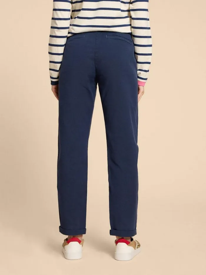 White Stuff TROUSERS Twister Chino Trouser Dark Navy 8211 Women White Stuff TROUSERS Twister Chino Trouser Dark Navy 8211 Women