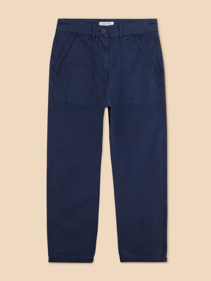 White Stuff TROUSERS Twister Chino Trouser Dark Navy 8211 Women White Stuff TROUSERS Twister Chino Trouser Dark Navy 8211 Women