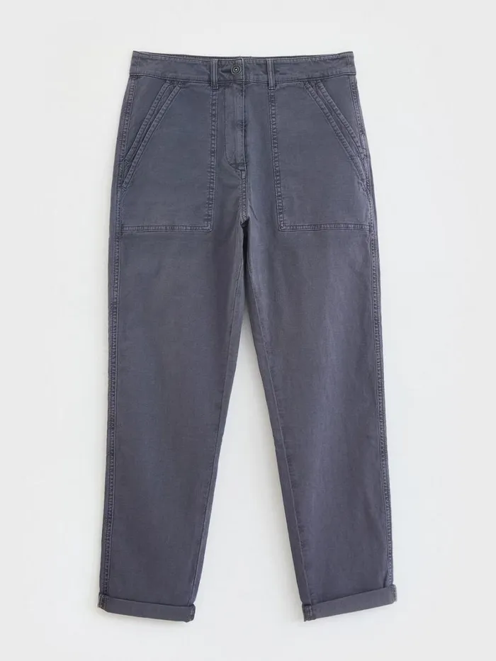 White Stuff TROUSERS Twister Chino Trousers Dark Purple 8211 Women White Stuff TROUSERS Twister Chino Trousers Dark Purple 8211 Women