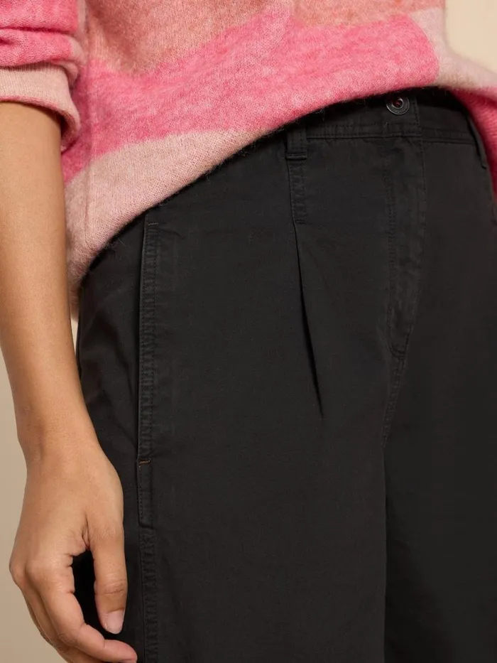 White Stuff TROUSERS Wide Leg Carlie Cargo Trouser Pure Black 8211 Women White Stuff TROUSERS Wide Leg Carlie Cargo Trouser Pure Black 8211 Women