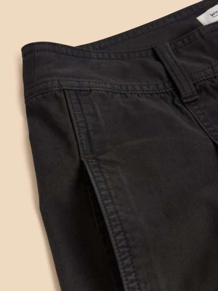 White Stuff TROUSERS Wide Leg Carlie Cargo Trouser Pure Black 8211 Women White Stuff TROUSERS Wide Leg Carlie Cargo Trouser Pure Black 8211 Women
