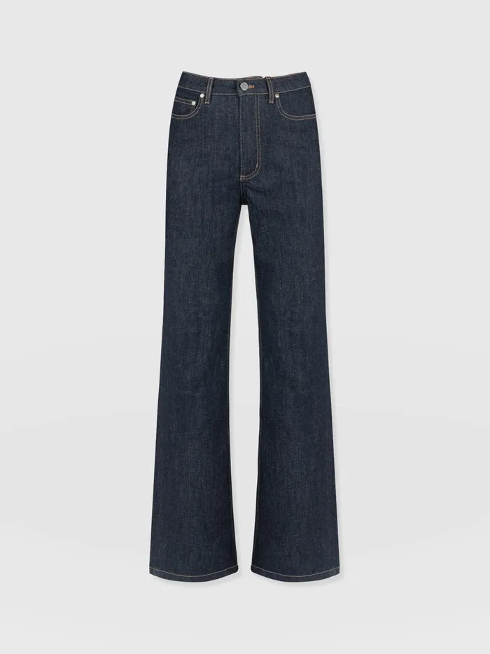 Wide Leg Jeans 8211 Indigo Blue Indigo Blue Women Saint And Sofia Pants