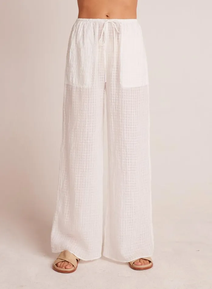 Wide Leg Pocket Beach Pant 8211 White Women Bella Dahl Pants Wide Leg Pocket Beach Pant 8211 White Women Bella Dahl Pants