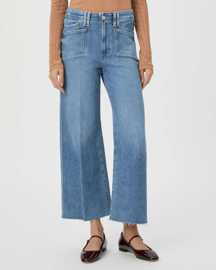 Wide Leg Women PAIGE Anessa Wide Leg 8211 Sunnie Distressed Wide Leg Women PAIGE Anessa Wide Leg 8211 Sunnie Distressed