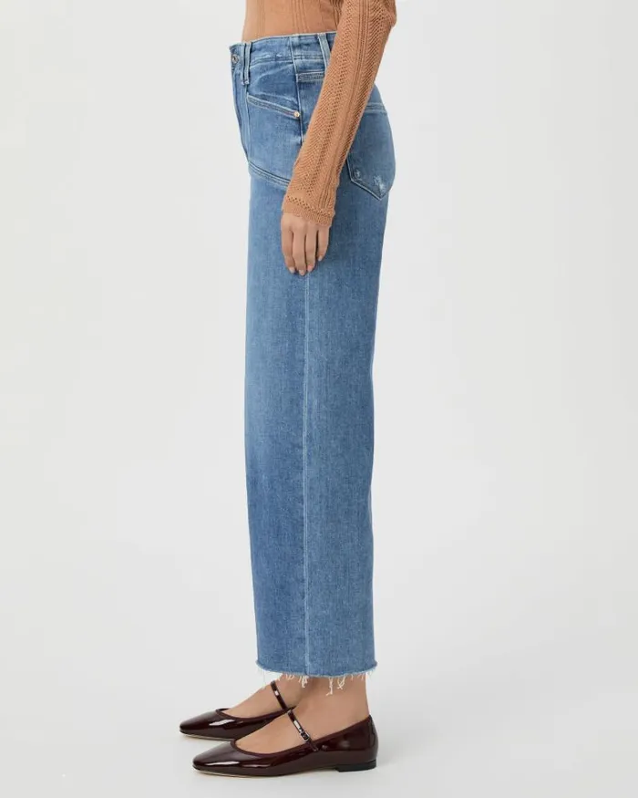 Wide Leg Women PAIGE Anessa Wide Leg 8211 Sunnie Distressed Wide Leg Women PAIGE Anessa Wide Leg 8211 Sunnie Distressed