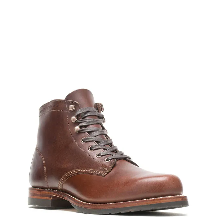 Wolverine 1000 Mile PlainToe Classic Boot Havana Brown Men Boots