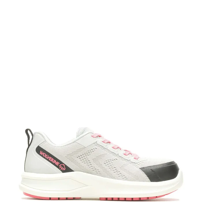 Wolverine Bolt DuraShocks Knit CarbonMax Work Shoe Light Grey WomenMen Shoes
