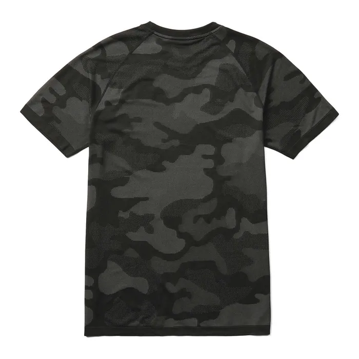 Wolverine Camo Mesh Crew Neck Undershirt Black Men TShirts