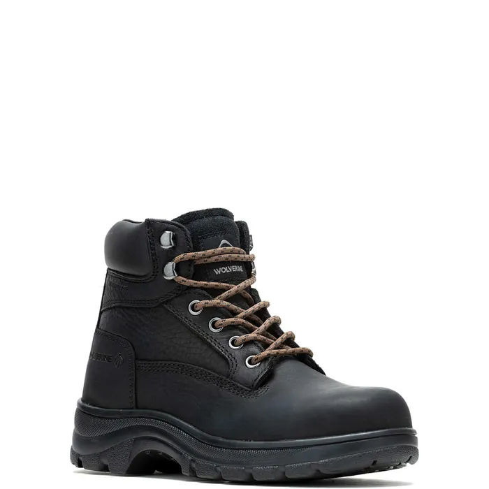 Wolverine Carlsbad 6034SteelToe Work Boot Black WomenMen Boots