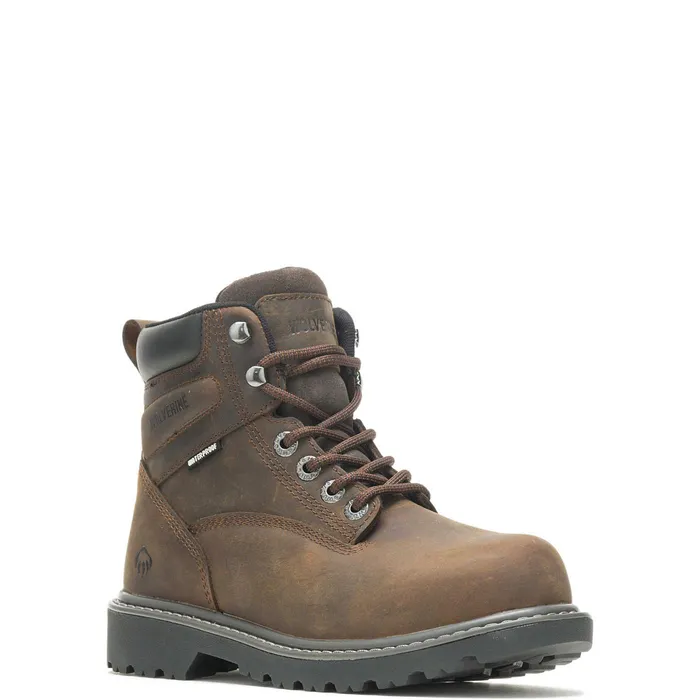 Wolverine Floorhand 6034Steel Toe Boot Brown Women Boots