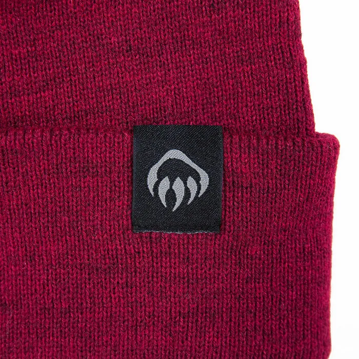Wolverine Knit Watch Cap Burgandy MenWomen Clothing