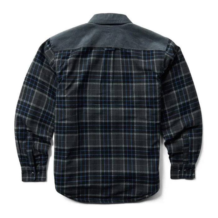 Wolverine Marshall II Sherpa Lined Zip ShirtJac Granite Plaid Men Jackets