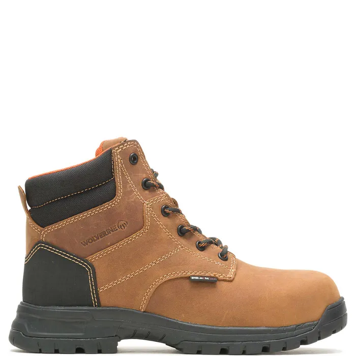 Wolverine Piper 6034CompositeToe Work Boot Brown Women Boots