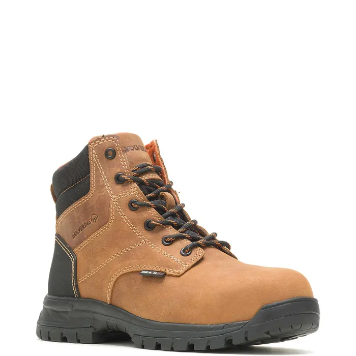 Wolverine Piper 6034CompositeToe Work Boot Brown Women Boots