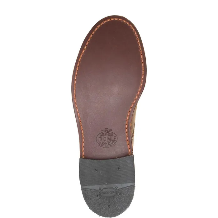 Wolverine Rough Out Waxy Brown Men Boots
