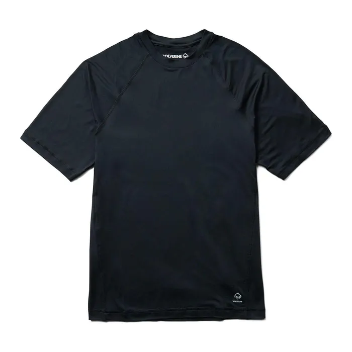 Wolverine SunStop Eco Short Sleeve Tee Black Men Clothing