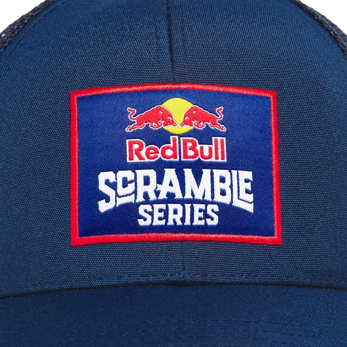 Wolverine Wolverine X Red Bull Scramble Series Trucker Hat Offroad Blue Men Hats and Gloves