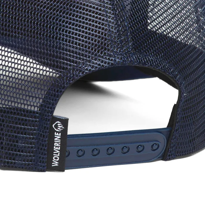 Wolverine Wolverine X Red Bull Scramble Series Trucker Hat Offroad Blue Men Hats and Gloves