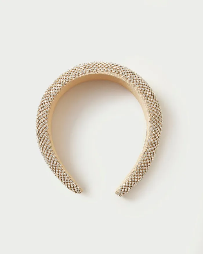 Women Accessories Loeffler Randall Bellamy Cream Satin Puffy Headband I Hair Accessories I Accessories Women Accessories Loeffler Randall Bellamy Cream Satin Puffy Headband I Hair Accessories I Accessories