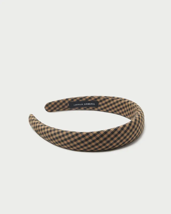 Women Accessories Loeffler Randall Marina Brown Cotton Puffy Headband L Hair Accessories L Accessories Women Accessories Loeffler Randall Marina Brown Cotton Puffy Headband L Hair Accessories L Accessories