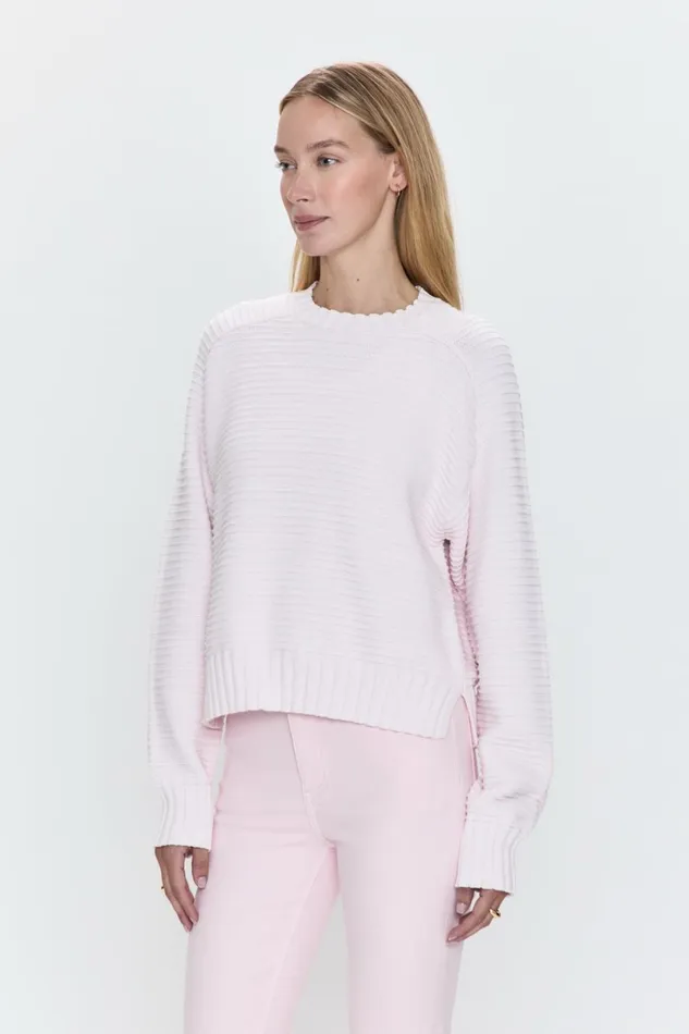 Women Adina Everyday Sweater 8211 Barely Pink Marl Pistola Denim Sweaters and Knits