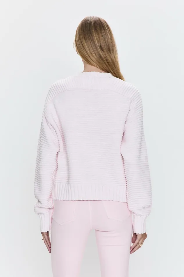 Women Adina Everyday Sweater 8211 Barely Pink Marl Pistola Denim Sweaters and Knits
