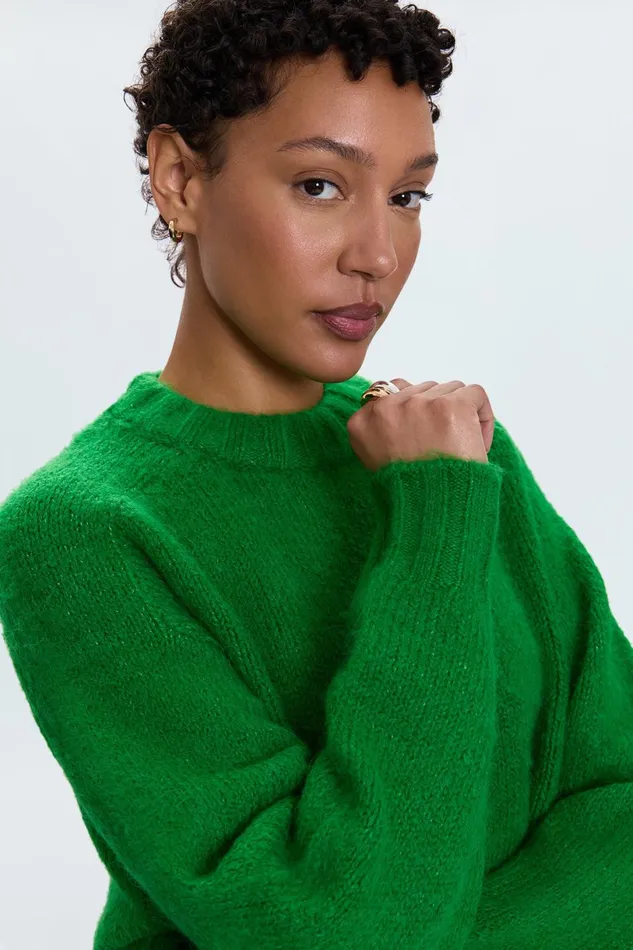 Women Adina Sweater 8211 Fern Pistola Denim Sweaters and Knits Women Adina Sweater 8211 Fern Pistola Denim Sweaters and Knits