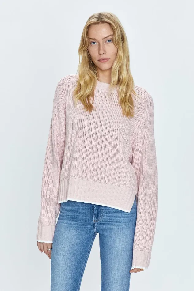 Women Adina Sweater 8211 Icy Pink Pistola Denim Sweaters and Knits