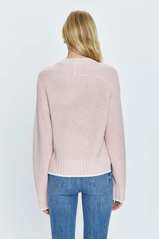 Women Adina Sweater 8211 Icy Pink Pistola Denim Sweaters and Knits