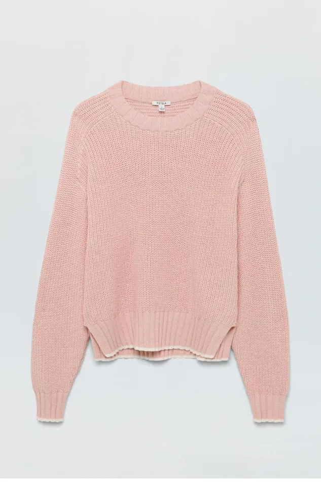 Women Adina Sweater 8211 Icy Pink Pistola Denim Sweaters and Knits