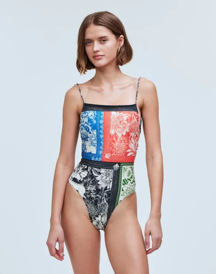 Women Agua Bendita Kali OnePiece Swimsuit Multi Madewell Swim