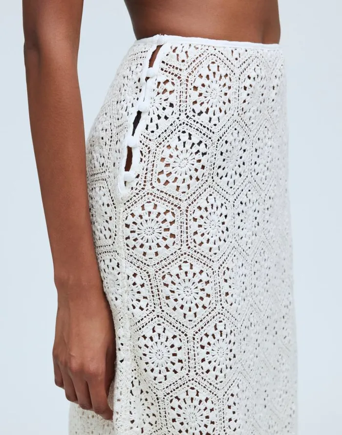 Women Agua Bendita Tove Skirt Cream Madewell Skirts