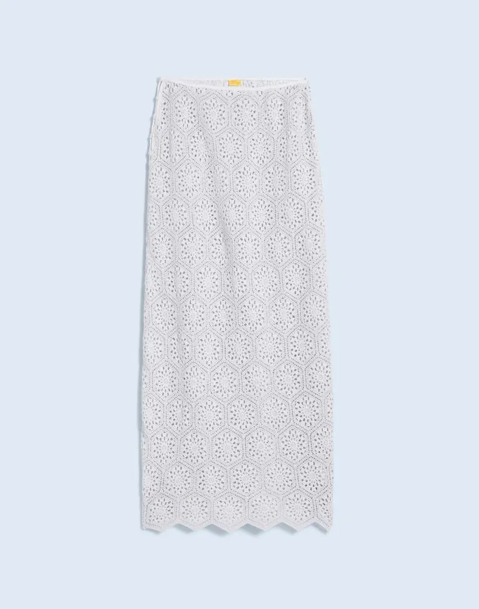 Women Agua Bendita Tove Skirt Cream Madewell Skirts