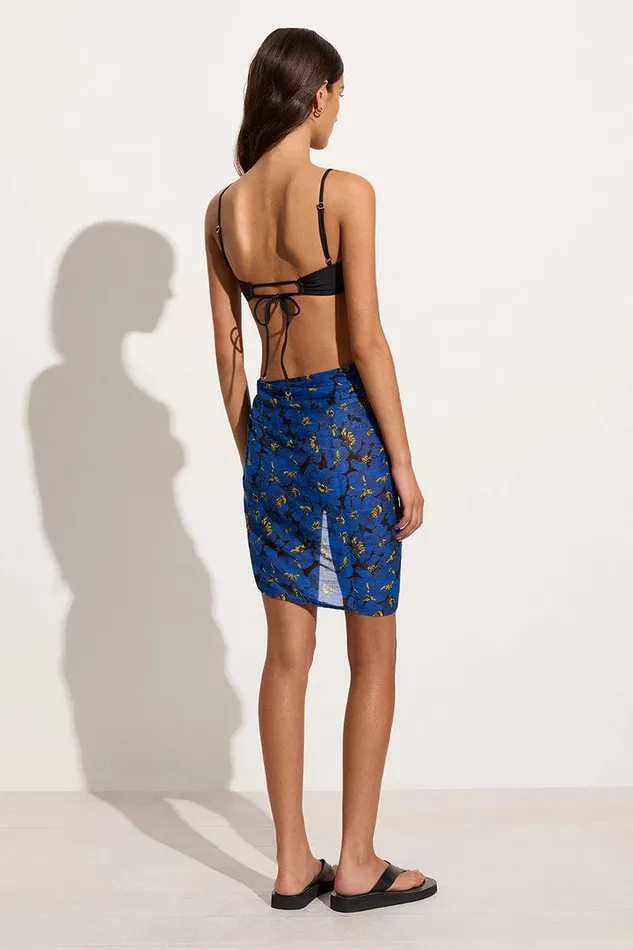 Women Alca Pareo El Limon Floral Blue 8211 Final Sale Faithfull The Brand Accessories Women Alca Pareo El Limon Floral Blue 8211 Final Sale Faithfull The Brand Accessories