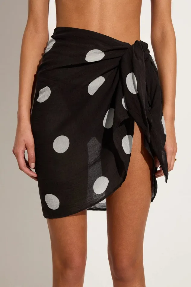 Women Alca Pareo Veia Polka Dot Chocolate 8211 Final Sale Faithfull The Brand Accessories Women Alca Pareo Veia Polka Dot Chocolate 8211 Final Sale Faithfull The Brand Accessories