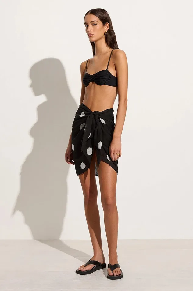 Women Alca Pareo Veia Polka Dot Chocolate 8211 Final Sale Faithfull The Brand Accessories Women Alca Pareo Veia Polka Dot Chocolate 8211 Final Sale Faithfull The Brand Accessories