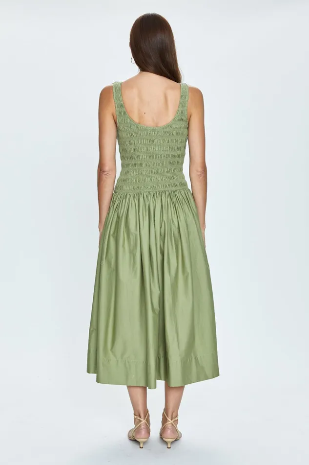 Women Alessia Dress 8211 Sage Pistola Denim Dresses