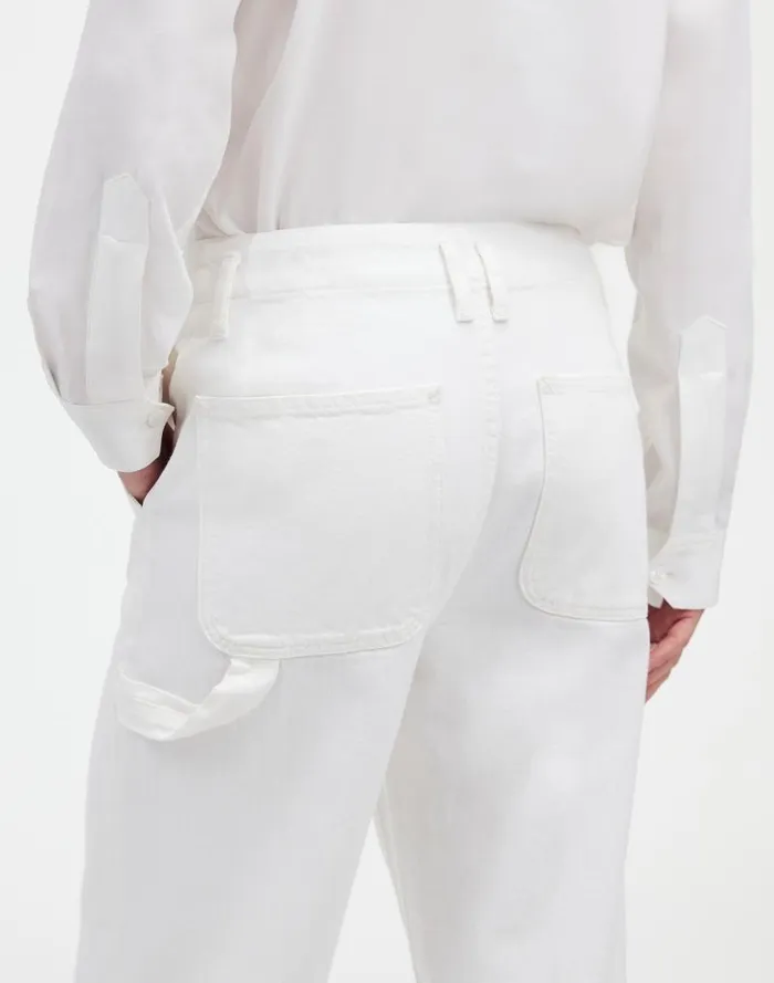 Women Alexa Chung For Madewell Workwear Jeans In True White True White Madewell Jeans