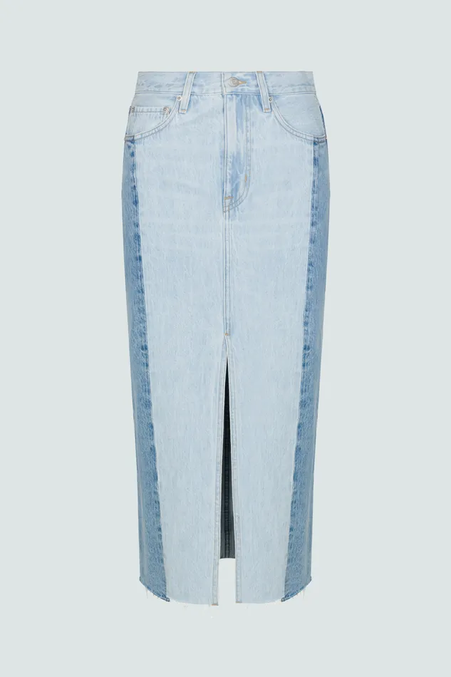 Women Alice Midi Skirt 8211 Spliced Palais Pistola Denim Denim