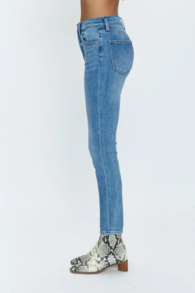 Women Aline High Rise Skinny Jean 8211 Linden Pistola Denim Denim