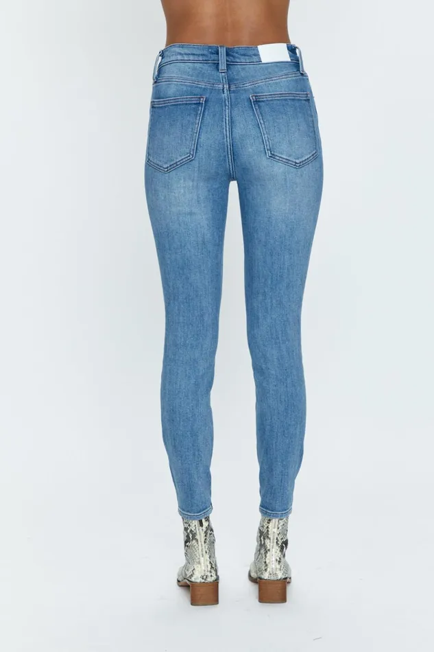 Women Aline High Rise Skinny Jean 8211 Linden Pistola Denim Denim