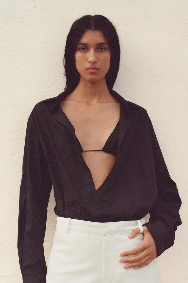 Women Alliste Shirt Black Faithfull The Brand Tops Women Alliste Shirt Black Faithfull The Brand Tops