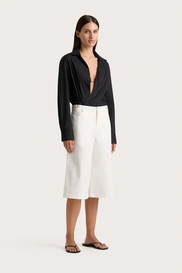 Women Alliste Shirt Black Faithfull The Brand Tops Women Alliste Shirt Black Faithfull The Brand Tops